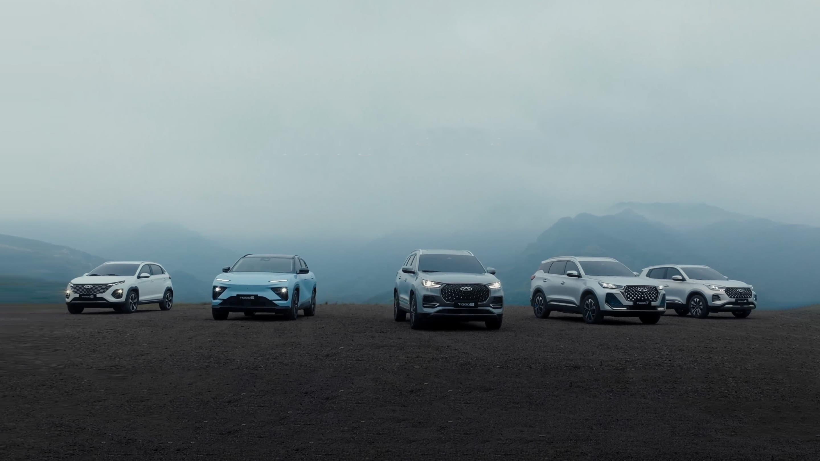 Chery Brand Luxury Vehicle Background
