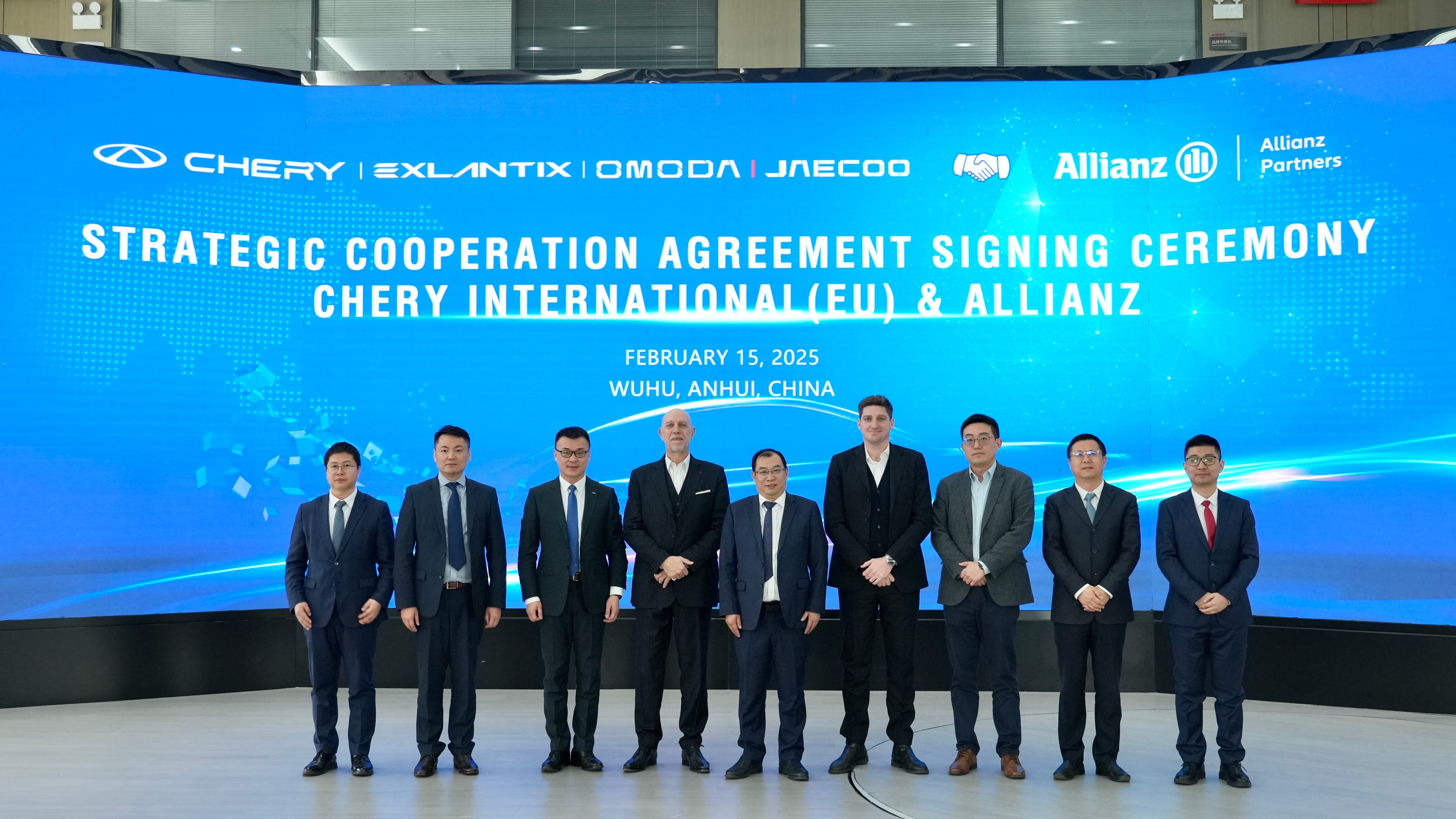 Allianz Partners and Chery International sign Strategic Cooperation Agreement
