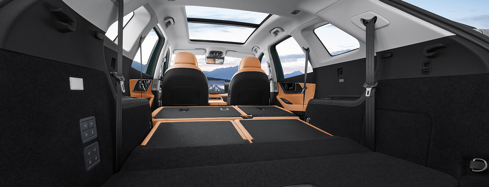 One-click zero gravity seat adjustment demonstration